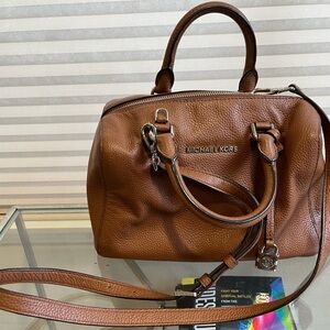 Michael Kors brown satchel